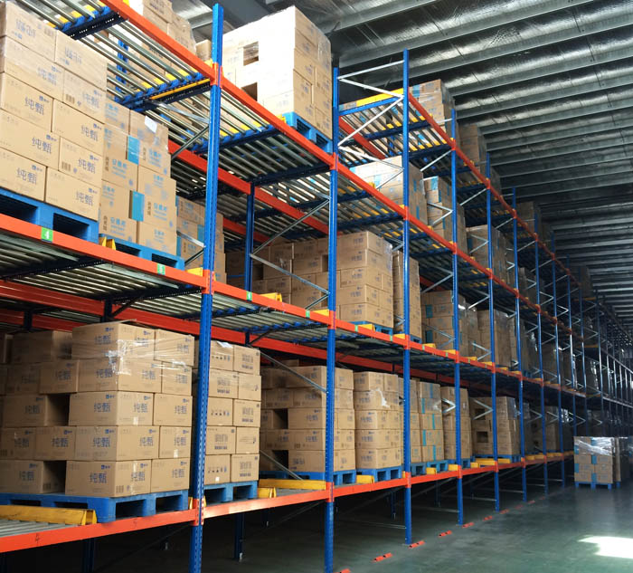 自動化倉庫重力式貨架的用途與應用